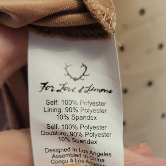 ✨NWT✨ For Love and Lemons Polka Dot Maxi Dress - Picture 7 of 11